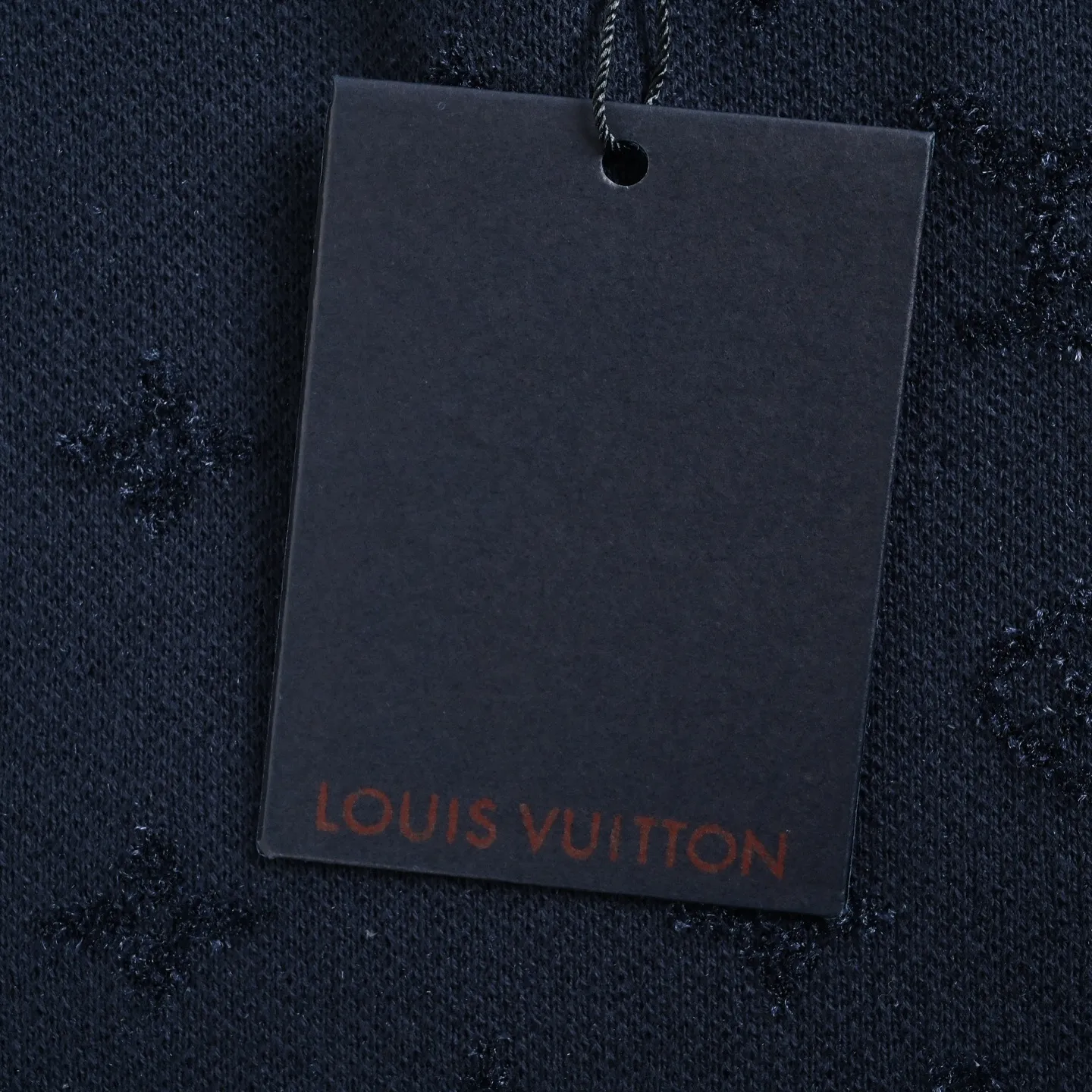 Louis Vuitton/Louis Vuitton 25ss dark pattern old flower jacquard knitted short sleeves